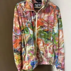 マルチカラー DIESELナイロンジャケット