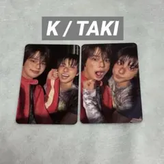 &TEAM Back to Life ユニット トレカ K TAKI ケイタキ