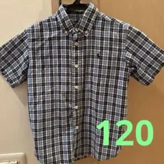 RALPH LAUREN 半袖シャツ 120サイズ チェック柄