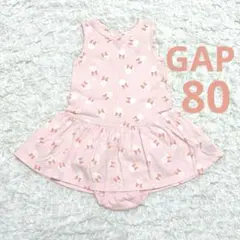 GAP ミニー ワンピース ブルマ セット 80 ピンク ディズニー 美品