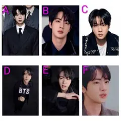 《JIN-44》BTS L版写真 ソクジン 6枚セット