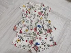 petit main 花柄 セットアップ