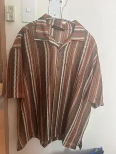 NIKO AND... M 半袖シャツ ストライプ