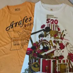 ARASHI 5×20 & ARAFES 2020 Tシャツセット