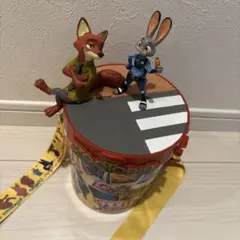 ズートピア フィギュア付きポップコーンバケット　おまけつきのサムネイル