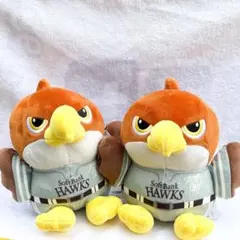 SoftBank Hawks 九州 タカぬいぐるみ 2個セット - メルカリ