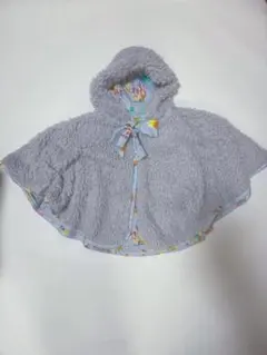 fafa フェフェ　フード付きポンチョ　キッズアウター　100〜120 コート