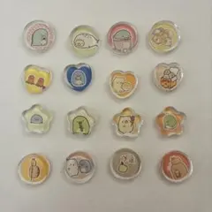 すみっコぐらし おはじきシール 16個