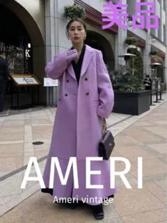 Ameri アメリ 人気コート⭐︎美品 Ameri（アメリ）の「OVER MOTORCYCLE COAT（トレンチコート