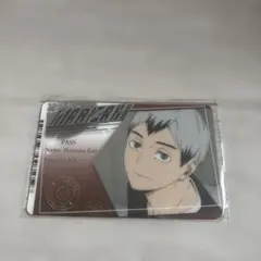 ハイキュー　文房具カフェ　限定特典　キャラクターカード　北信介