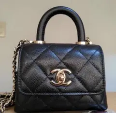 CHANEL トップハンドル ミニ フラップ バッグ11のサムネイル