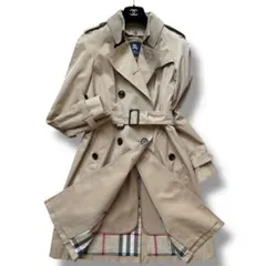 極美品 バーバリーロンドン トレンチコート メガチェック ライナー ベージュ