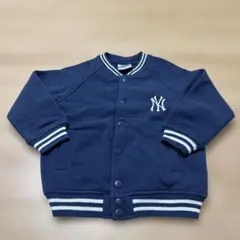 キッズ スタジャン ネイビー 100cm