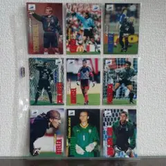 サッカー選手トレーディングカードセット