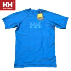 新品 レディース ヘリーハンセン UV保護 半袖 ラッシュガード M