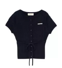 andmary Mila ribbon knit tops - メルカリ
