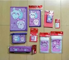 モモンガ 9点セット ちいかわ キャンドゥ セリア チャーム クリアファイル 紫のサムネイル