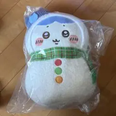 ハチワレ 雪だるま ぬいぐるみのサムネイル