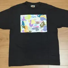 A BATHING APE マルチカモ Tシャツ ブラックのサムネイル