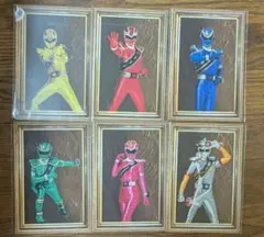 キラメイジャー　ビジュアルカード6種コンプ　全スーパー戦隊展