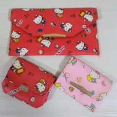 キティちゃん レトロ お財布＆カード入れ＆マルチケース