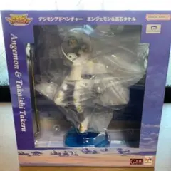 デジモン タケル＆エンジェモン フィギュア ラバーストラップ デジモン タケル＆エンジェモン フィギュア ラバーストラップ