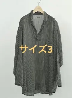 26SS comoli ストライプ スキッパーシャツ サイズ2 新品未使用 - メルカリ