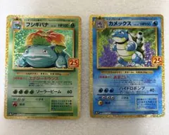フシギバナ 25th カメックス 25th 2枚セットのサムネイル