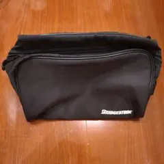 美品　BRIDGESTONE シューズケース　ポーチ ブラック　旅行等のサムネイル