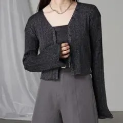 Ray Cassin ラメカーディガントップス　FREE 即購入可！