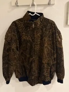 y2k レオパード　ブルゾン