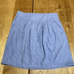 美品　ミスティック　スカート　コクーン　ブルーのサムネイル
