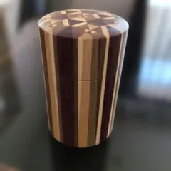 未使用 箱根寄木細工 茶筒 - メルカリ