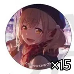 プロセカ 小豆沢こはね グリッター缶バッジ