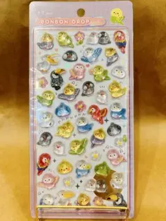 【正規品】新作 クーリア ボンボンドロップシール　トリ　インコ　匿名配送