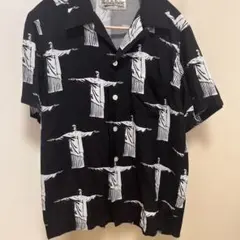 Schott N.Y.C. オープンカラーシャツ ブルドッグ柄 Lサイズ - メルカリ
