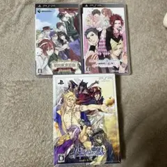 PSP 恋愛シミュレーションゲーム3本セット