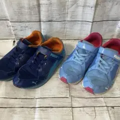 プーマPUMAスピードモンスター2足セットライトブルー&ブルー