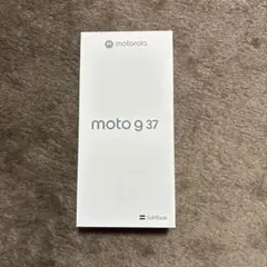 【新品未開封】motorola moto g37 インペネトラブルグレイ