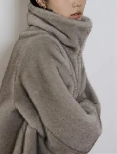 【新品未使用品】STATE OF MIND エコファーブルゾン　モカ 新品未使用☆STATE OF MIND☆エコファー☆ブルゾン☆2024AW - メルカリ