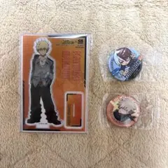 僕のヒーローアカデミア　爆豪勝己　アクリルスタンド　缶バッジ