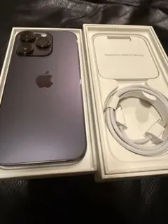 iPhone14Pro 256gb サブ携帯自宅使用 超美品 ディープパープル