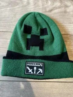 Minecraft クリーパー ニット帽