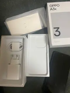 OPPO A3x 本体 充電器・ケーブル・ケース付き sim free