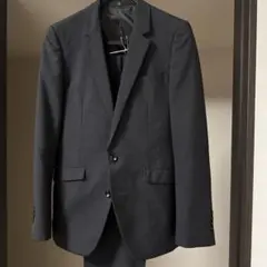 SUITS SELECTメンズ スーツ セットアップ ダークグレー　170 Y5