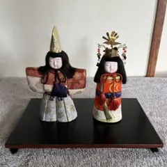 雛人形　木目込み人形　立雛　親王飾り　立ち雛　ひな人形　ひな祭りのサムネイル