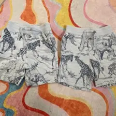 BabyGAPアニマル柄ショートパンツ 18-24ヶ月