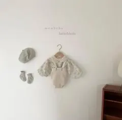 【未使用】monbebeロンパース