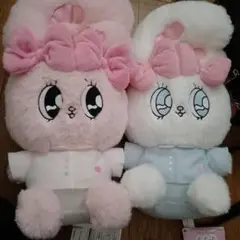 エスターバニーのぬいぐるみLサイズ2個セット