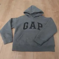 GAP グレー フード付きパーカー（M/130cm）
